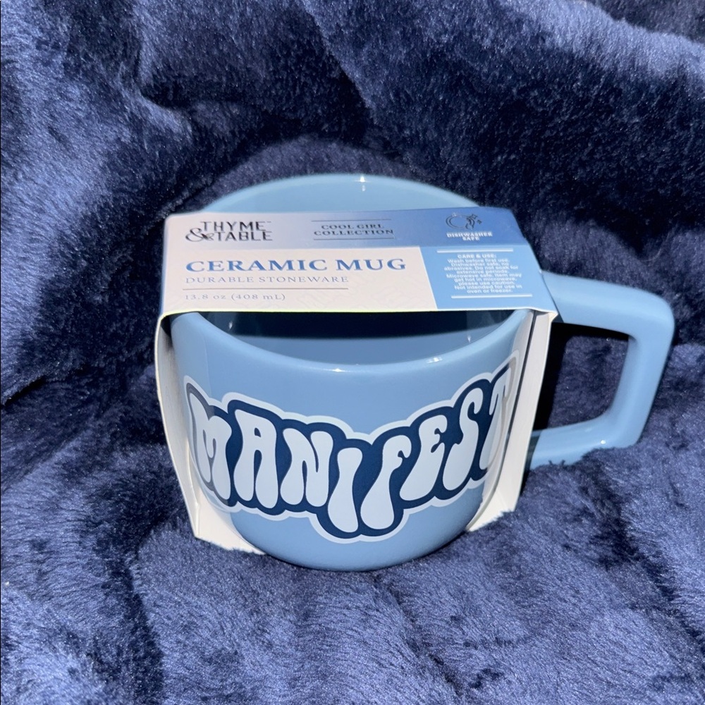 Blue Ceramic Mug